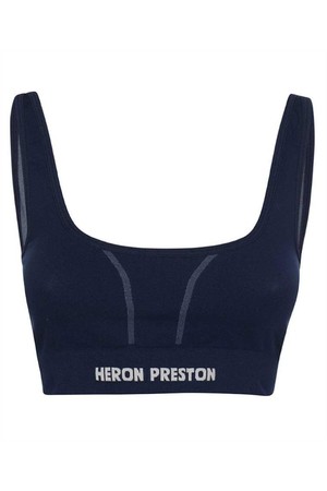 헤론프레스톤 여성 티셔츠 Heron Preston HWVO007F23KNI001 ACTIVE LOGO Top   Blue NB24