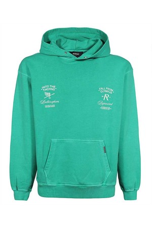 리프리젠트 남성 맨투맨 후드 Represent MH4018 FALL FROM OLYMPUS Hoodie   Green NB24