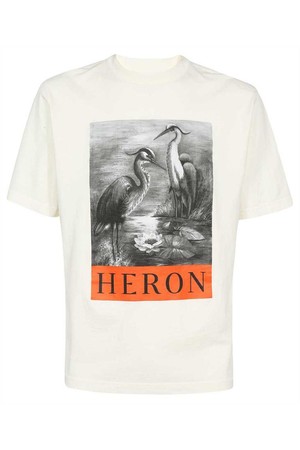 헤론프레스톤 남성 티셔츠 Heron Preston HMAA032C99JER003 NF HERON T shirt   White NB24