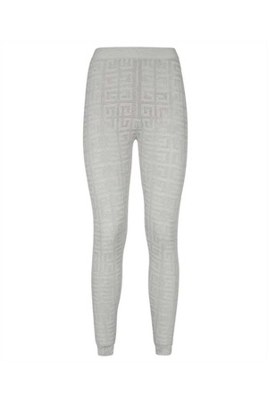 지방시 여성 팬츠 Givenchy BW50S44ZAQ LACE MONOGRAM STRETCH LEGGING Trousers   Grey NB24