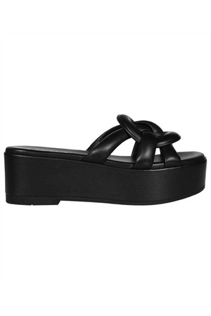 코치 여성 샌들 COACH CI221 EVERETTE Sandals   Black N24