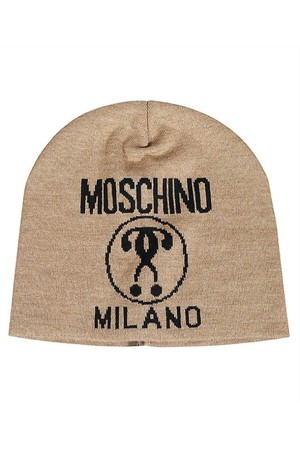 모스키노 여성 모자 Moschino 60016 0M5146 Beanie   Beige NB24