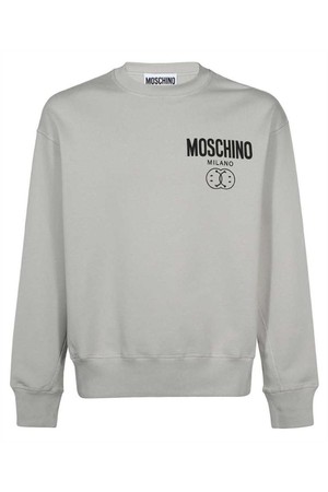 모스키노 남성 맨투맨 후드 Moschino J1709 2028 LOGO PRINT Sweatshirt   Grey NB24