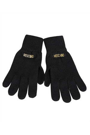 모스키노 여성 장갑 Moschino 65379 0M2973 Gloves   Black NB24