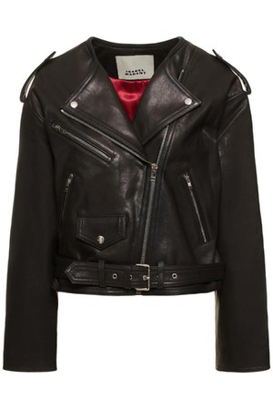 이자벨마랑 여성 레더자켓 Audric leather biker jacket NB01