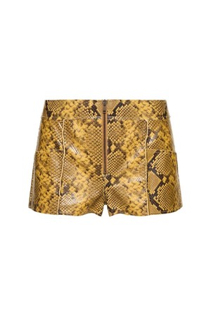 이자벨마랑 여성 숏팬츠 Cadelia printed leather shorts NB01