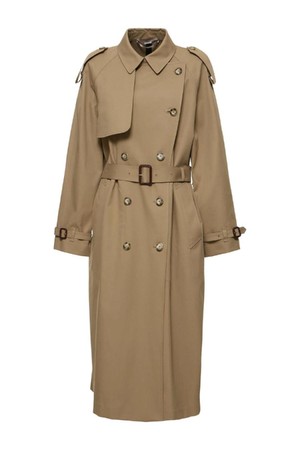 스텔라 맥카트니 여성 트렌치코트 Oversized trench coat NB01