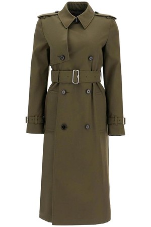 버버리 여성 트렌치코트 double breasted trench coat with NB02