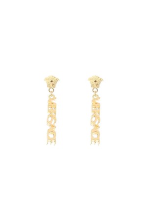 베르사체 여성 귀걸이 logo pendant earrings NB02