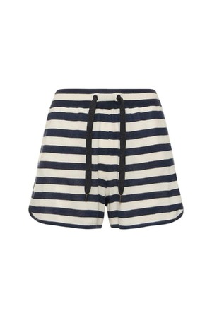 브루넬로 쿠치넬리 여성 숏팬츠 Striped cashmere   silk shorts NB01