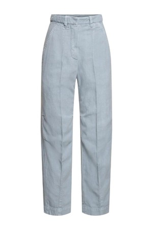 브루넬로 쿠치넬리 여성 크롭 팬츠 Cotton   linen wide pants NB01