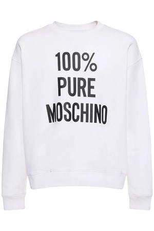 모스키노 남성 맨투맨 100  Pure Moschino cotton sweatshirt NB01