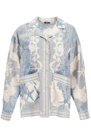 베르사체 여성 셔츠 블라우스 silk baroque shirt NB02