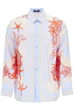 베르사체 남성 셔츠 barocco sea silk shirt NB02