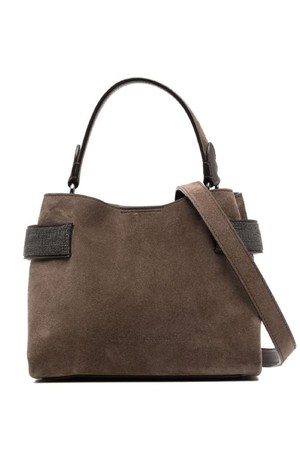 브루넬로 쿠치넬리 여성 숄더백 SUEDE HANDBAG NB30