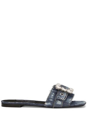 돌체앤가바나 여성 샌들 DENIM PATCHWORK SLIDES NB30