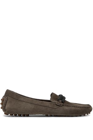 브루넬로 쿠치넬리 여성 로퍼 SUEDE LOAFERS NB30