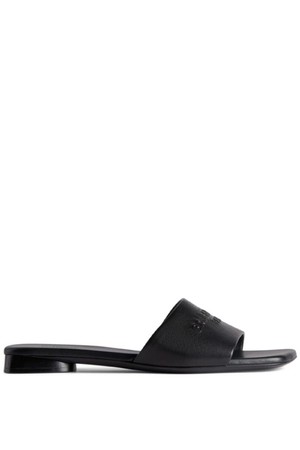 발렌시아가 여성 샌들 DUTY FREE LEATHER FLAT SANDALS NB30