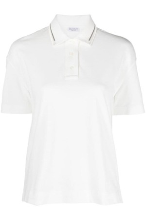 브루넬로 쿠치넬리 여성 티셔츠 COTTON POLO SHIRT NB30