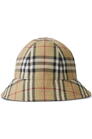 버버리 여성 모자 CHECK MOTIF NYLON BUCKET HAT NB30