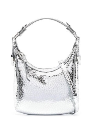 BY FAR 여성 숄더백 COSMO METALLIC LEATHER HANDBAG NB30