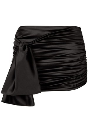 돌체앤가바나 여성 스커트 SILK MINI SKIRT NB30