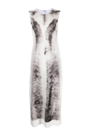 로에베 여성 원피스 BLURRED PRINT TUBE DRESS NB30