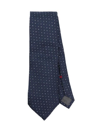 브루넬로 쿠치넬리 남성 넥타이 SILK DOTTED TIE NB30