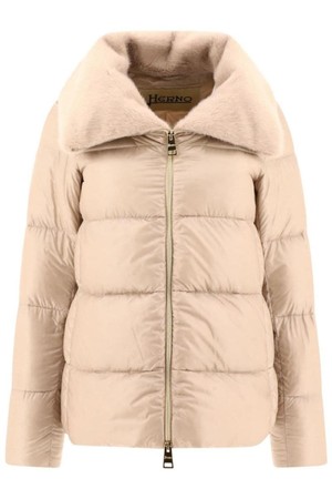 에르노 여성 자켓 FAUX FUR COLLAR DOWN JACKET NB30