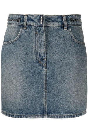 지방시 여성 스커트 DENIM MINI SKIRT NB30