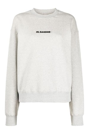 질샌더 여성 맨투맨 후드 LOGO COTTON SWEATSHIRT NB30