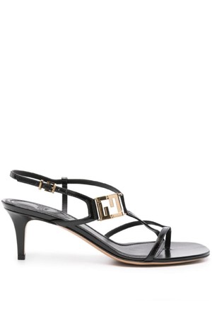 펜디 여성 샌들 FENDI FFOLD LEATHER SANDALS NB30