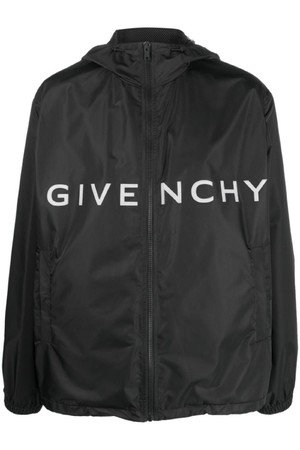 지방시 남성 자켓 LOGO HOODED WINDBREAKER NB30