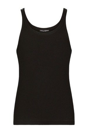 돌체앤가바나 남성 티셔츠 RIBBED COTTON TANK TOP NB30