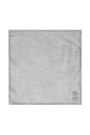 브루넬로 쿠치넬리 남성 스카프 SILK POCKET HANDKERCHIEF NB30