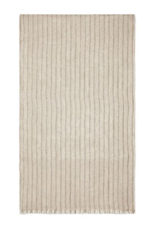 브루넬로 쿠치넬리 여성 스카프 EMBROIDERED LINEN SCARF NB30