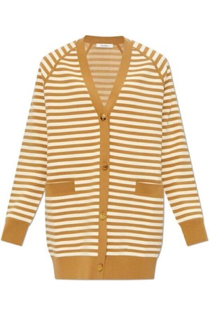 막스마라 여성 가디건 STRIPED V NECKED CARDIGAN NB30