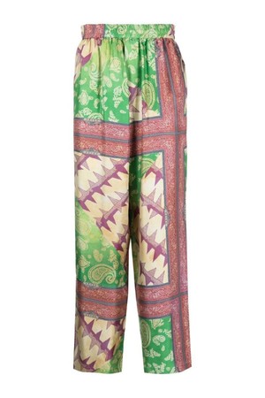 에리스 남성 바지 PRINTED SILK TROUSERS NB30