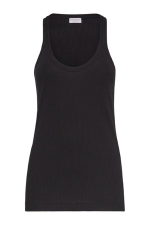 브루넬로 쿠치넬리 여성 셔츠 블라우스 COTTON TANK TOP NB30