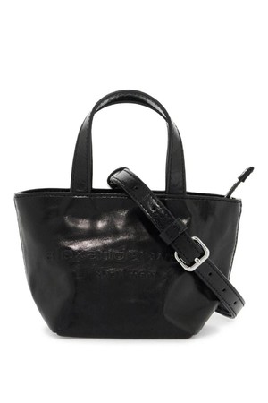 알렉산더왕 여성 숄더백 mini leather tote bag with punch detailing NB02