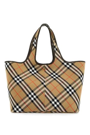 버버리 여성 토트백 ered n nmedium checkered tote NB02