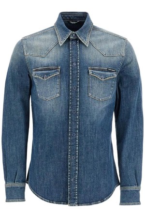 돌체앤가바나 남성 셔츠 denim stretch shirt for men NB02