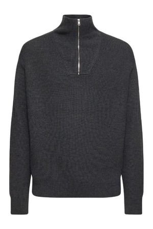 띠어리 남성 터틀넥 Half zip wool blend knit sweater NB01