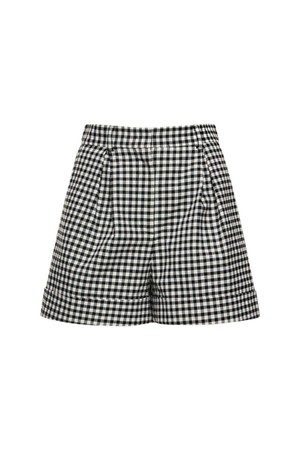 모스키노 여성 숏팬츠 Stretch cotton blend shorts NB01