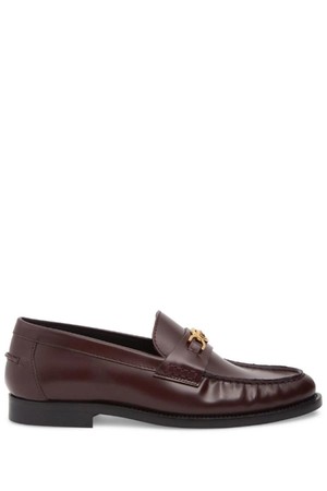 베르사체 여성 로퍼 25mm Leather loafers NB01