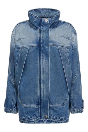 베르사체 여성 데님 자켓 Denim high neck jacket NB01