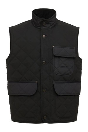 버버리 남성 조끼 Saunton quilted tech vest NB01