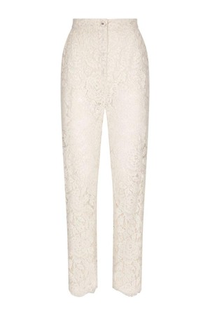 돌체앤가바나 여성 바지 LACE TROUSERS NB30