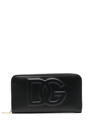 돌체앤가바나 여성 지갑 DG LOGO LEATHER CONTINENTAL WALLET NB30