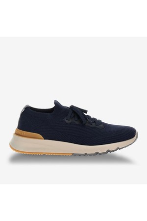 브루넬로 쿠치넬리 남성 스니커즈 Brunello Cucinelli Cotton Knit Sneakers NB25